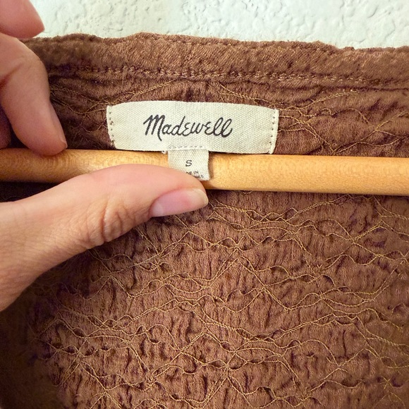 Popcorn Knit Twist Front Sleeveless Crop Top Size Small - Picture 5 of 8